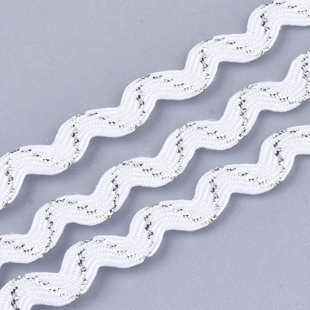 1 Set WADORN 10 Yards Grimp Braid Trim Lace, 25mm Flat Centipede Lace Ribbon Woven Braid Trim Decorative Handmade Basic Sewing Crafting Trim Costume DIY Crafts Curtain Slipcover Making, Brown