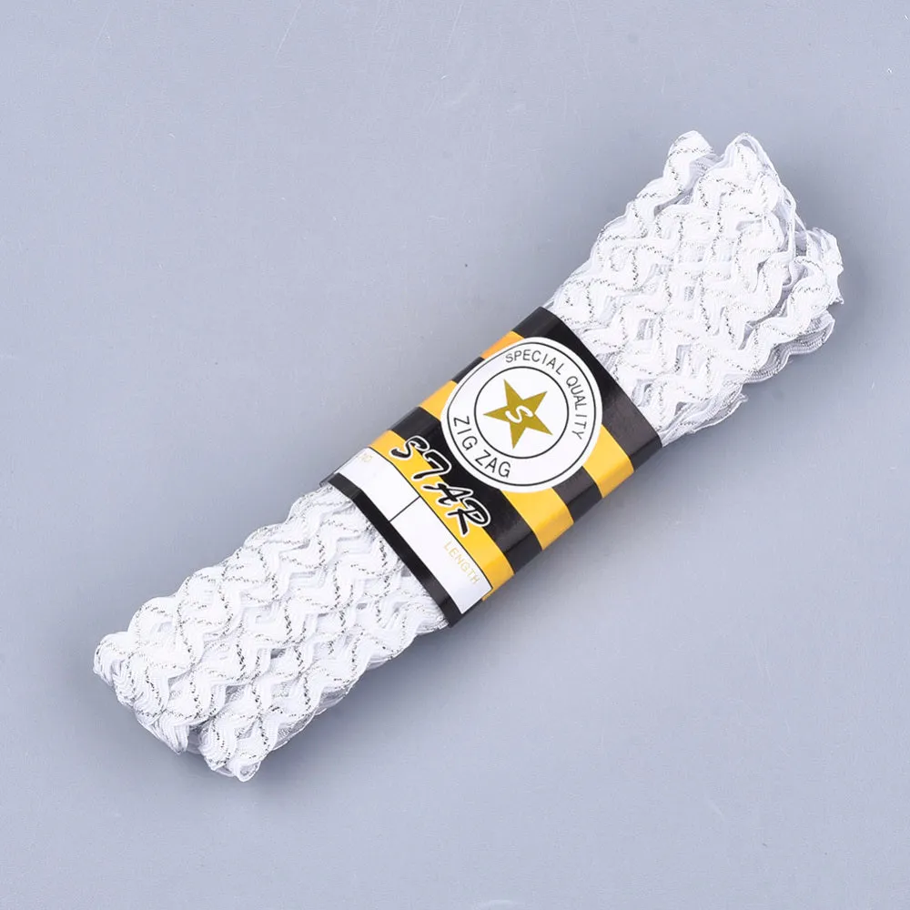 1 Set WADORN 10 Yards Grimp Braid Trim Lace, 25mm Flat Centipede Lace Ribbon Woven Braid Trim Decorative Handmade Basic Sewing Crafting Trim Costume DIY Crafts Curtain Slipcover Making, Brown