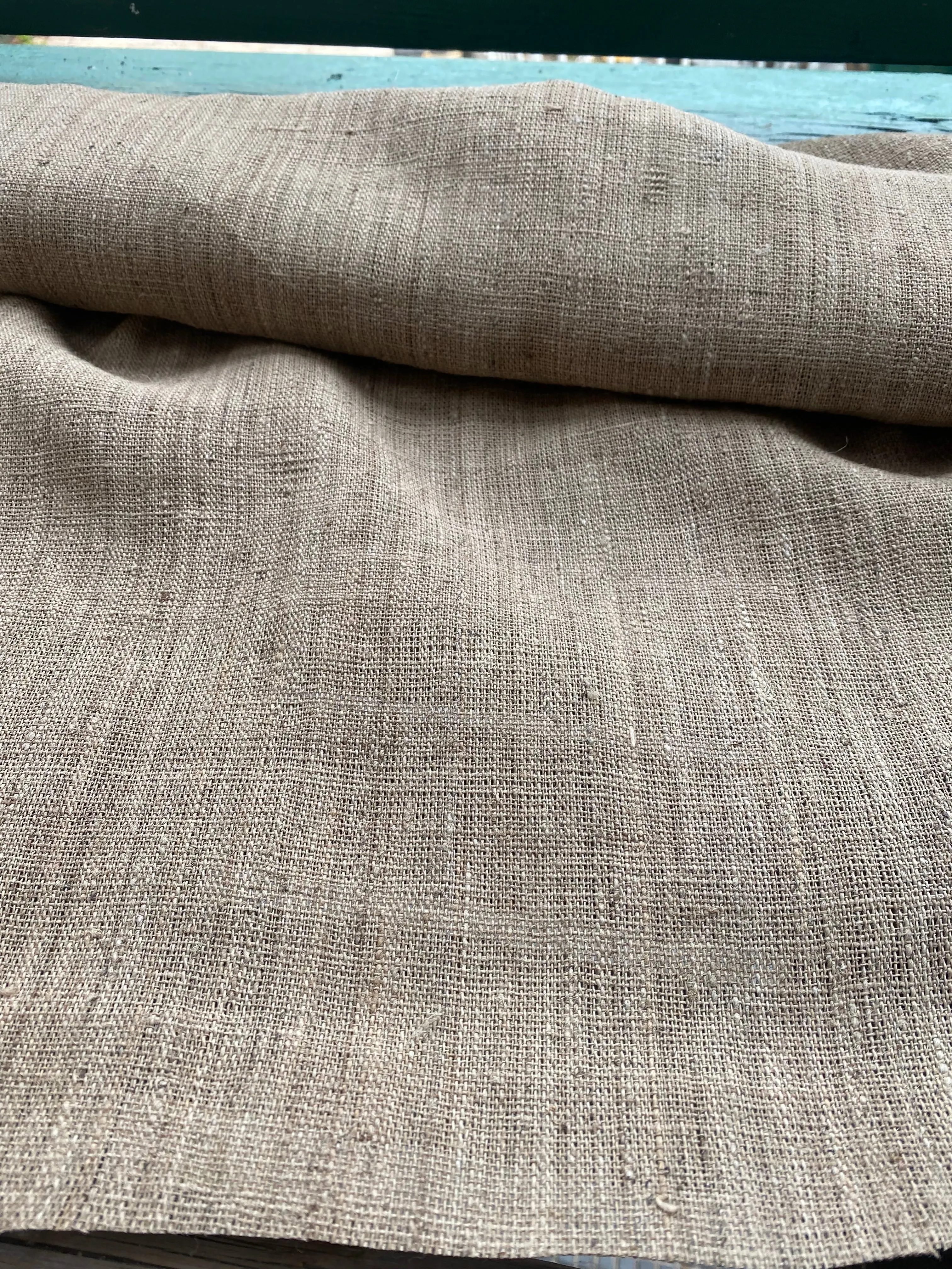 100% Himalayan giant nettle fabric - In Loose or tight weave