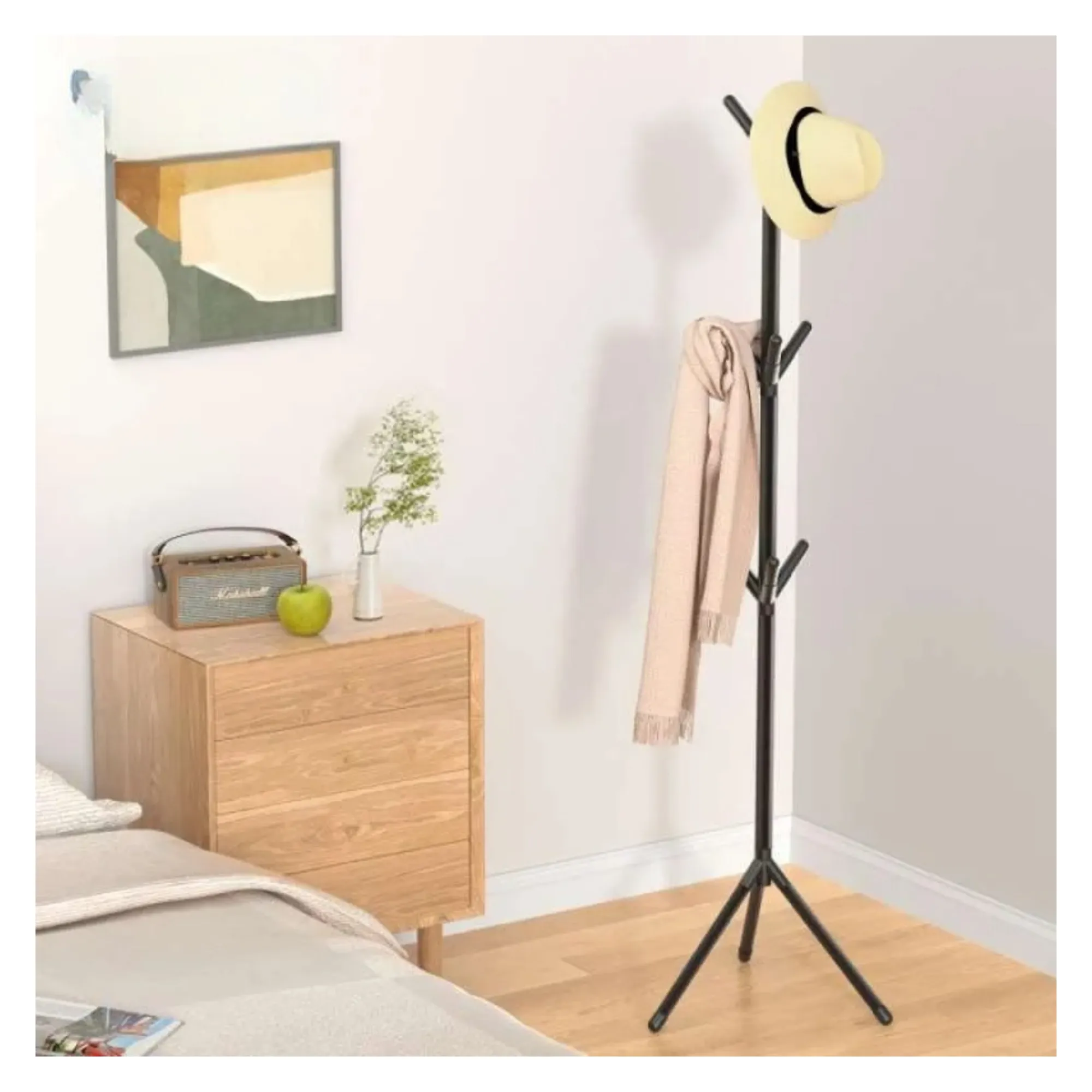 120cm Vertical Tree Branch Shape Clothes Rack For Hats And Accessories F57-8-1825