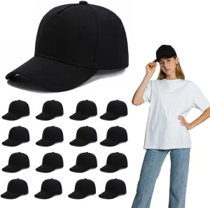 16 Pack Trucker Hat Adjustable Gorras，Blank Baseball Cap for Trucker，Wholesale Unisex Ball Cap for Men & Women