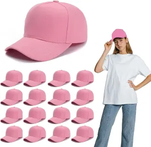 16 Pack Trucker Hat Adjustable Gorras，Blank Baseball Cap for Trucker，Wholesale Unisex Ball Cap for Men & Women