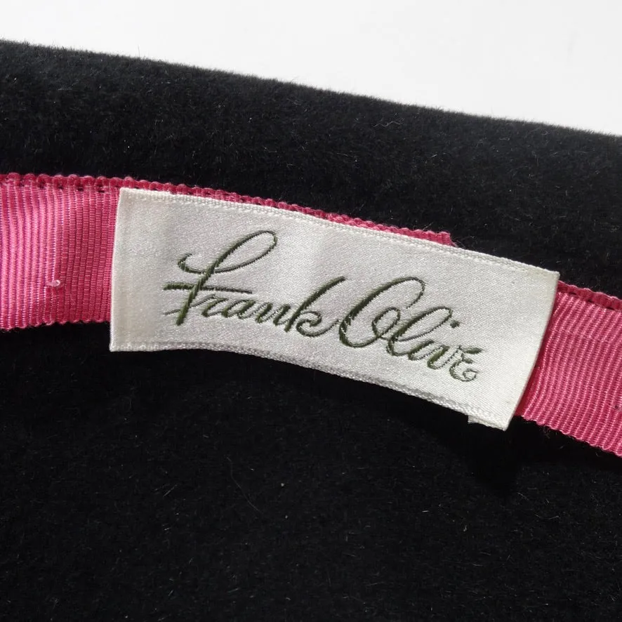 1960's Frank Olive Hat with Long Tassel