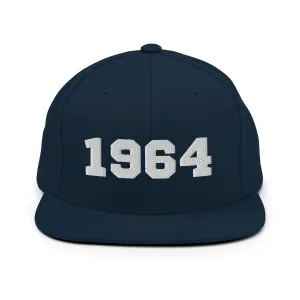 1964 Birthday Snapback Cap - Stylish Headwear by J and P Hats