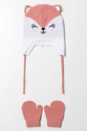 2 Pack Hat Set Pink