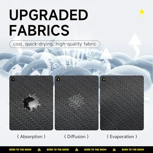 2 Pieces Skull Cap for Men Women Helmet Liner with Ear Flaps & Eyeglasses Holes, Cooling Sweat Hat Bike Caps Head Wraps