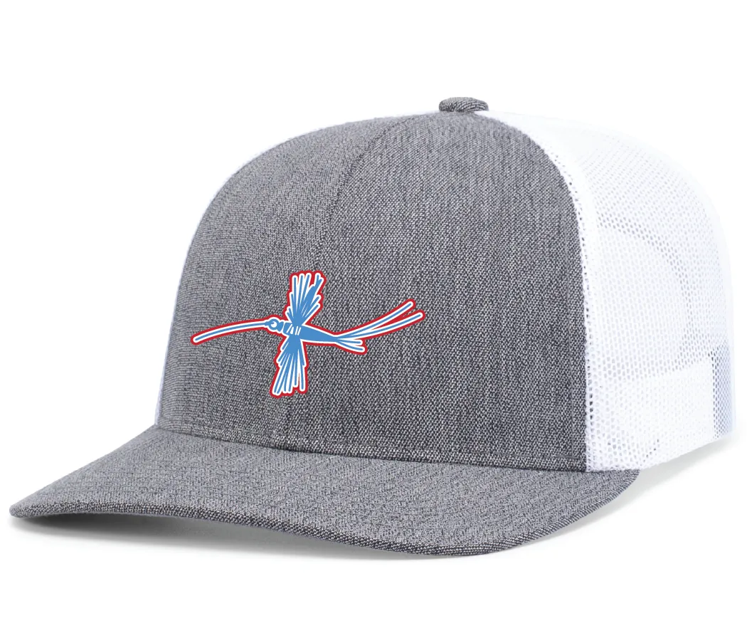 210C Pacific Headwear Melange Heather Low-Profile Trucker