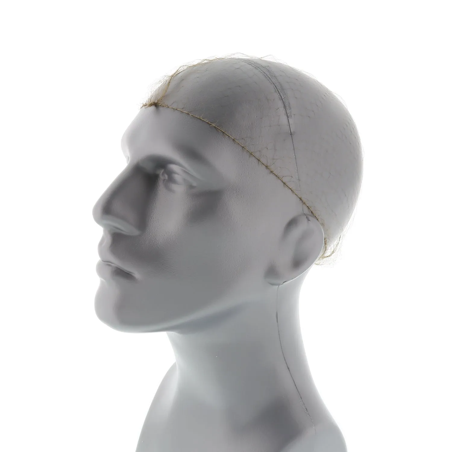 24" Light Brown Latex Free Light Weight Hairnets, Case of 2,880