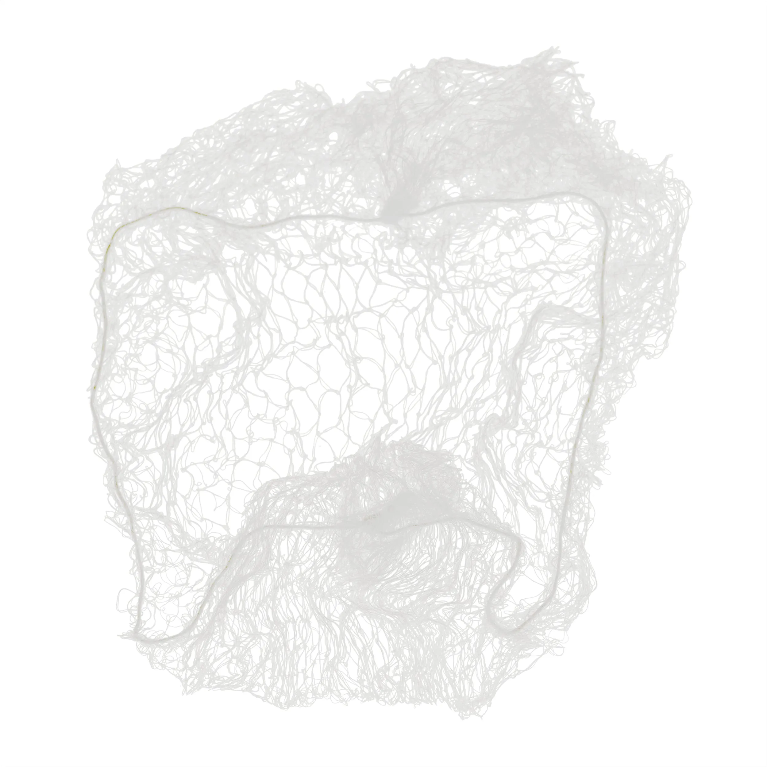 24" White Latex Free Light Weight Hairnets, Case 2,880