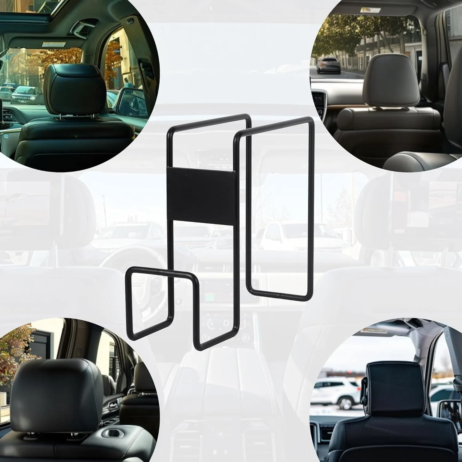 2Pcs Cowboy Hard Hat Holder for Truck Seat,Heavy Duty Car Hat Rack for Truck,Hard Hat Hanger for Truck,Hard Hat Caddy,Hard Hat Hooks for Truck.