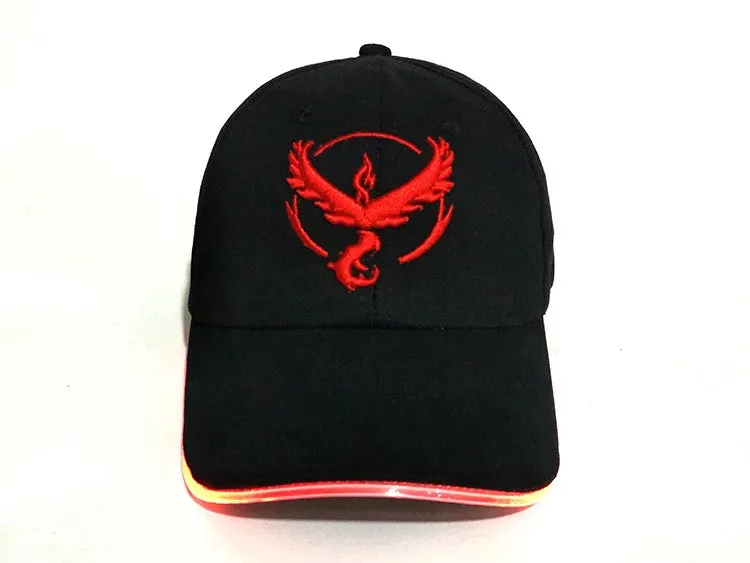 2PCS Hip Hop Casual Game Luminous Party Light Cap