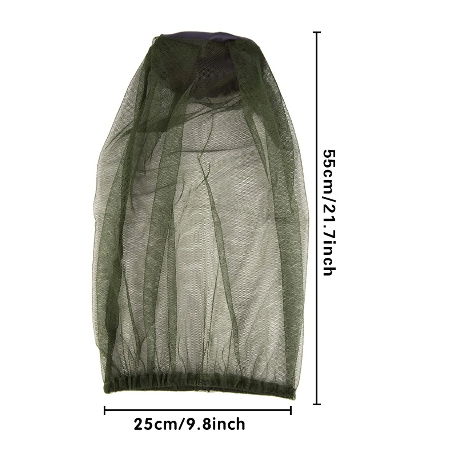 3Pack Mosquito Repellent Head Net Mesh Protective Face Cover Face Mesh Face Cover with 3Pcs Stickers for Outdoor Lovers Protect from Mosquito Insect Bug Bee Gnats