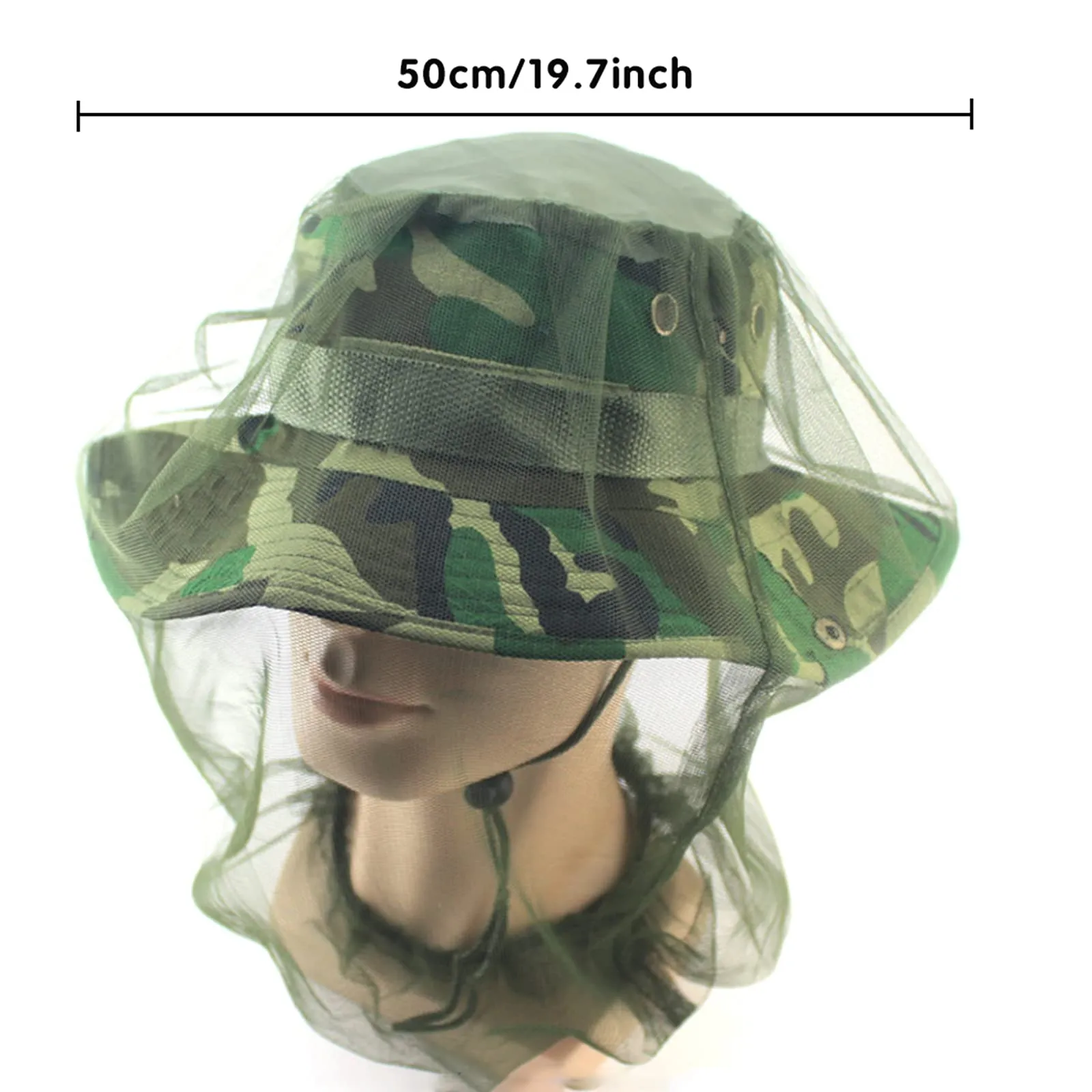 3Pack Mosquito Repellent Head Net Mesh Protective Face Cover Face Mesh Face Cover with 3Pcs Stickers for Outdoor Lovers Protect from Mosquito Insect Bug Bee Gnats