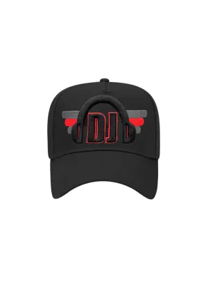 5 Panel Mid Profile Baseball Cap DJ
