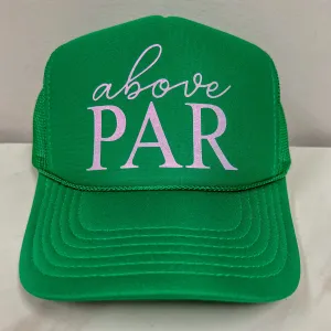 Above Par Puff Trucker Hat • Kelly Green
