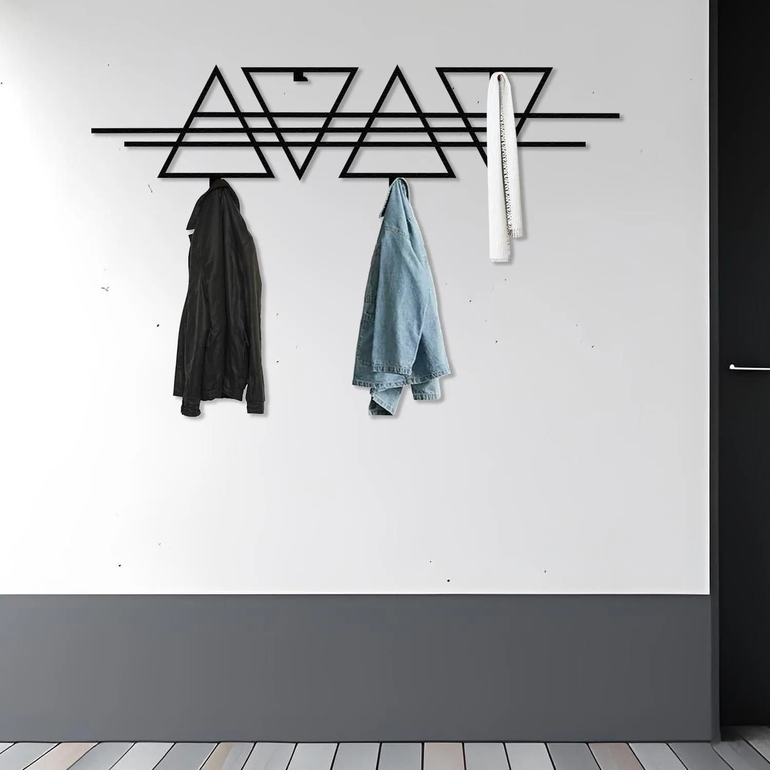 Abstract Triangle Hanger Wall Decor