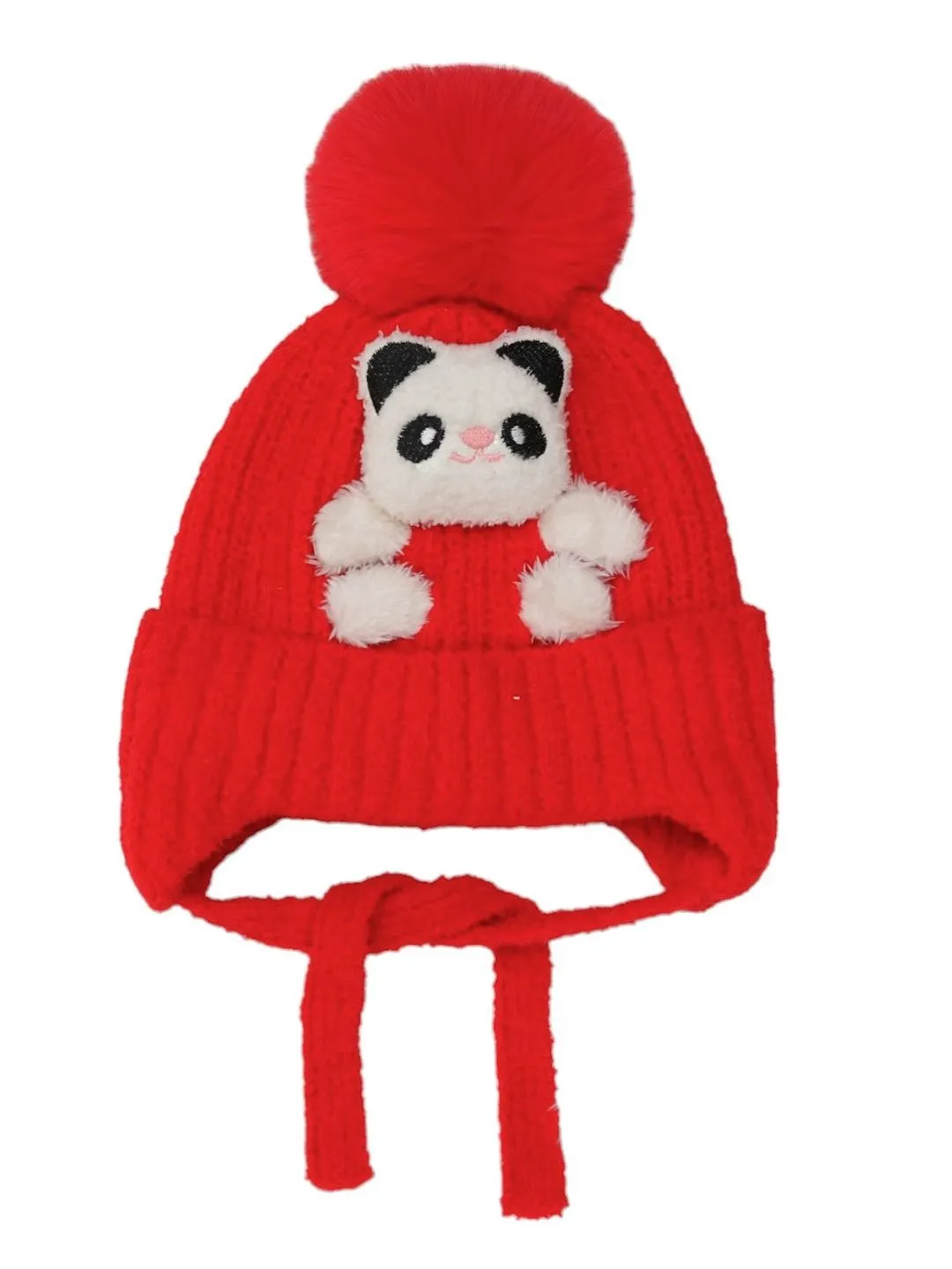 Adorable Plush Panda Winter Hat for Kids - Stay Warm in Style!