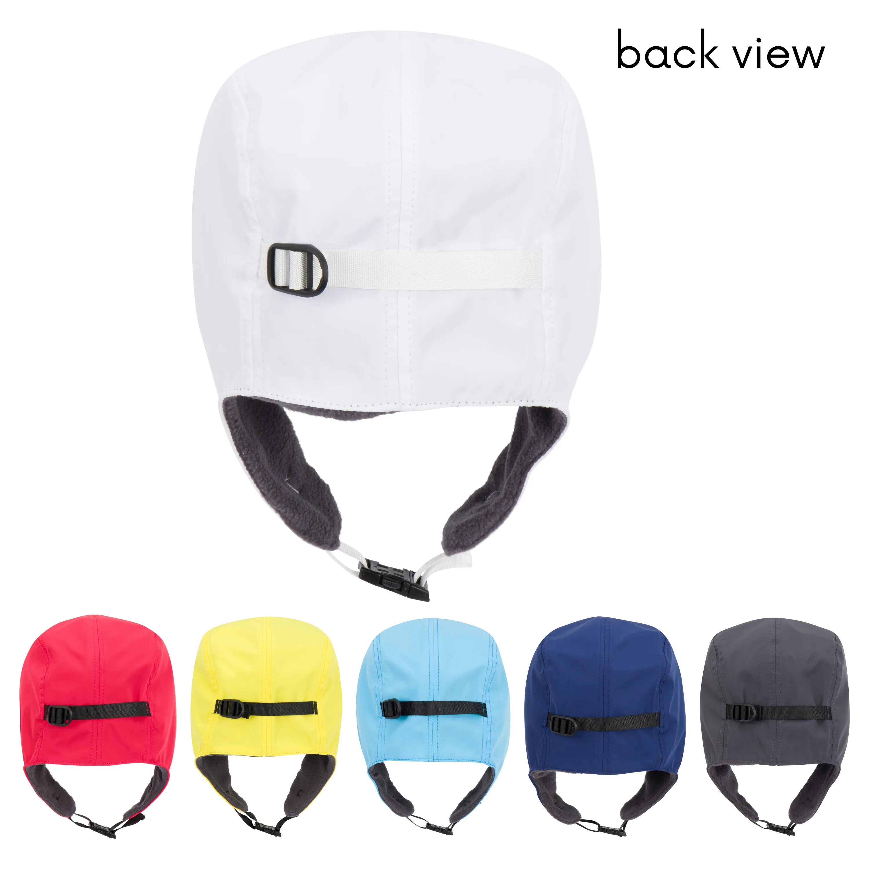 Adult Arctic Chill Winter Convertible Sun Hat | Dark Grey