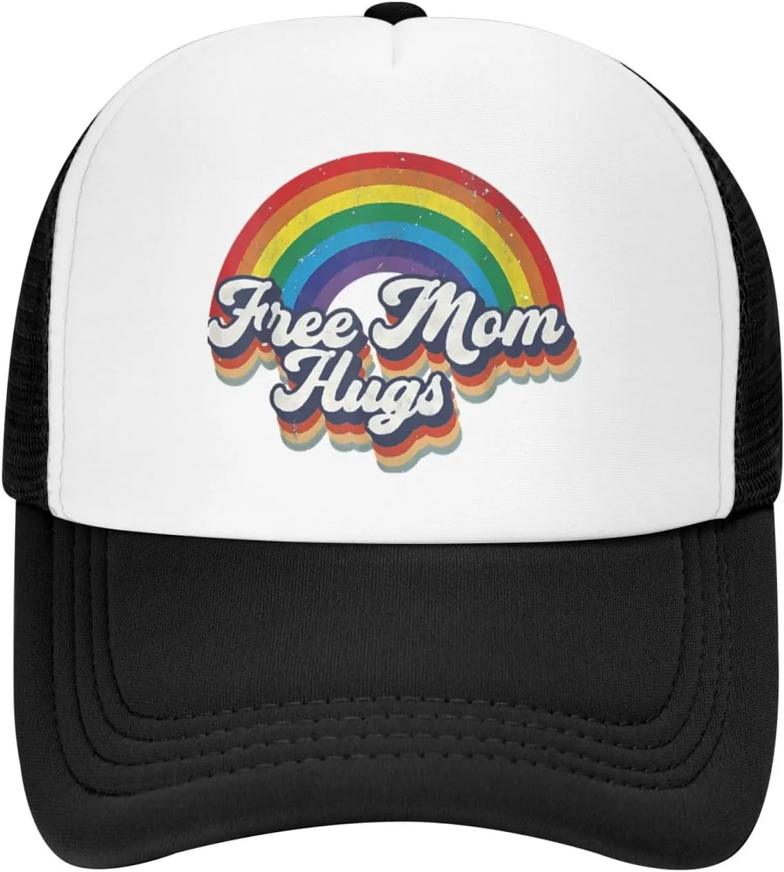 Adult Mesh Baseball Caps Adjustable Trucker Hats Breathable Snapback Caps for Women Men