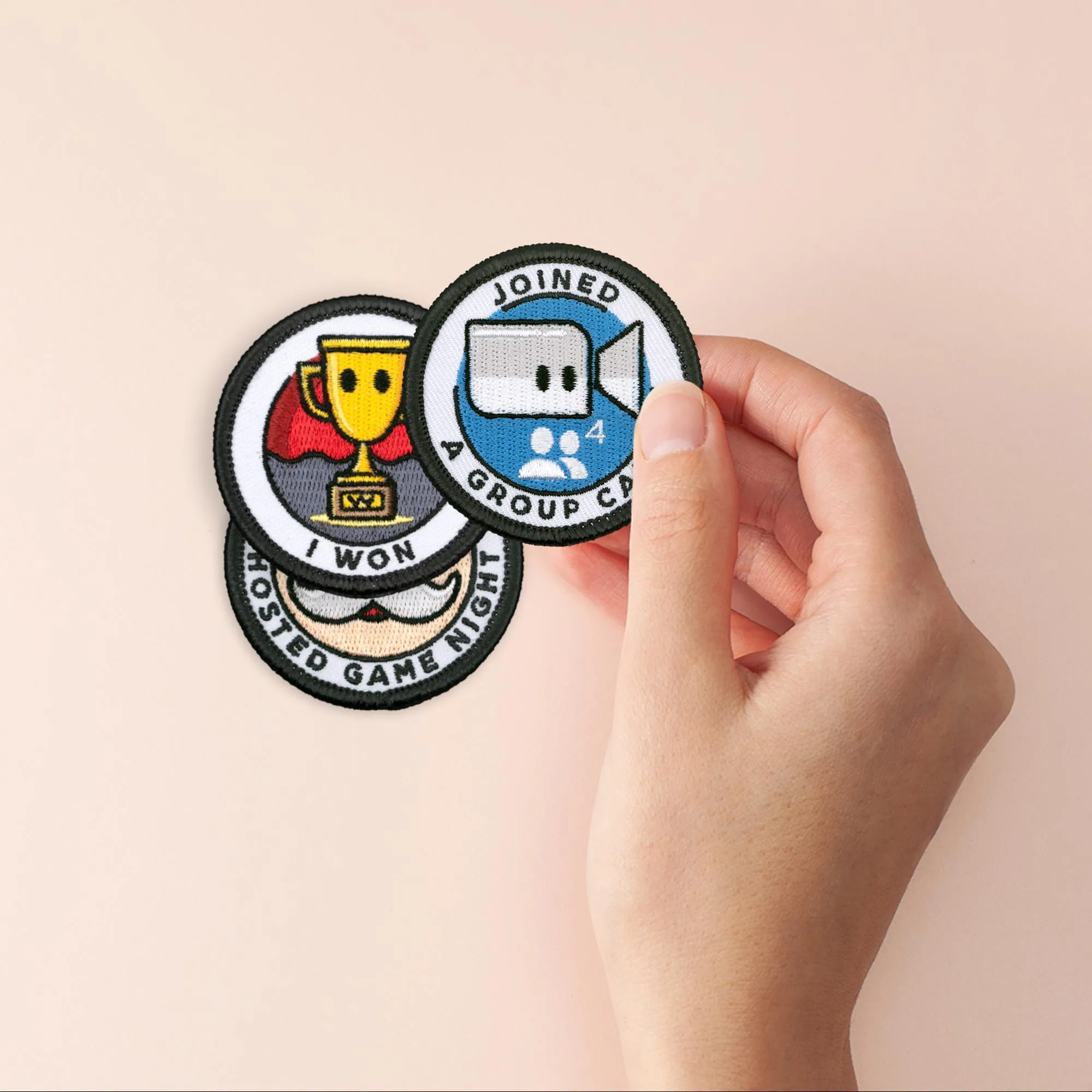 Adulting Merit Badge Embroidered Iron-On Patches (Achievements - Set 3)