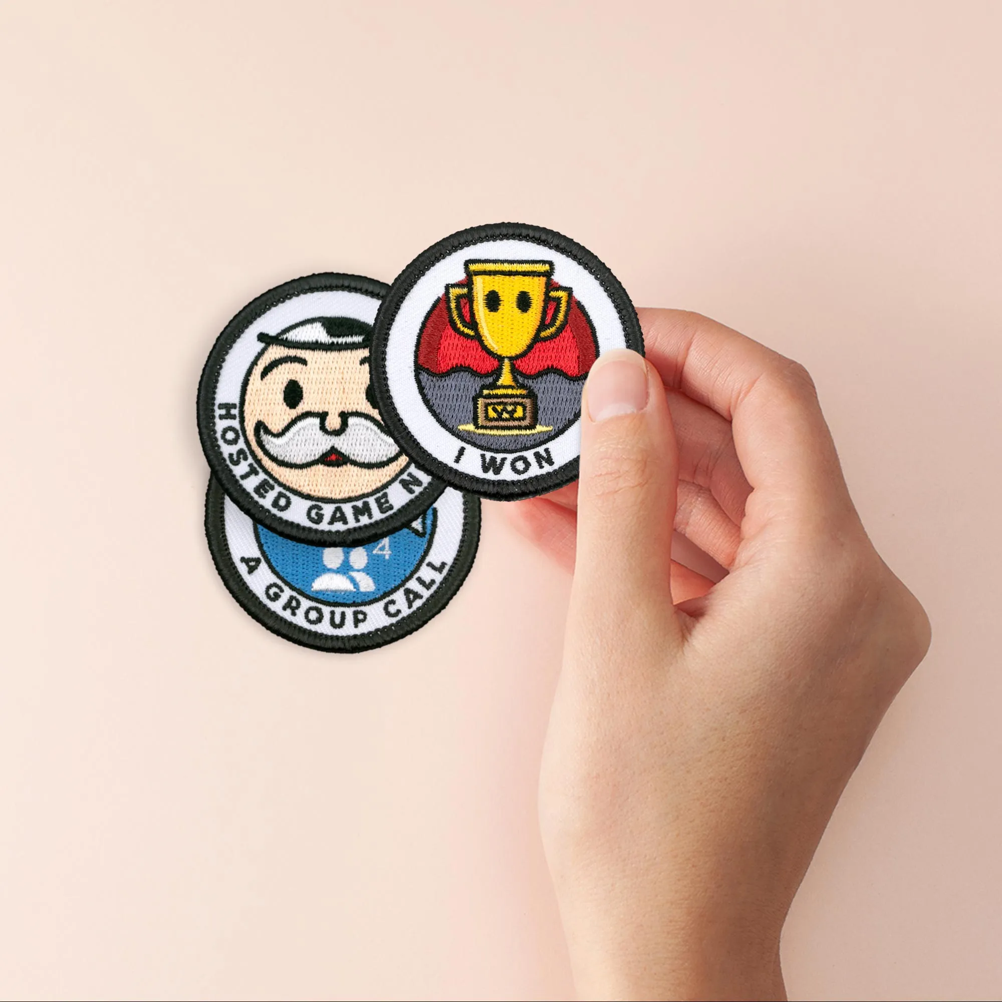 Adulting Merit Badge Embroidered Iron-On Patches (Achievements - Set 3)
