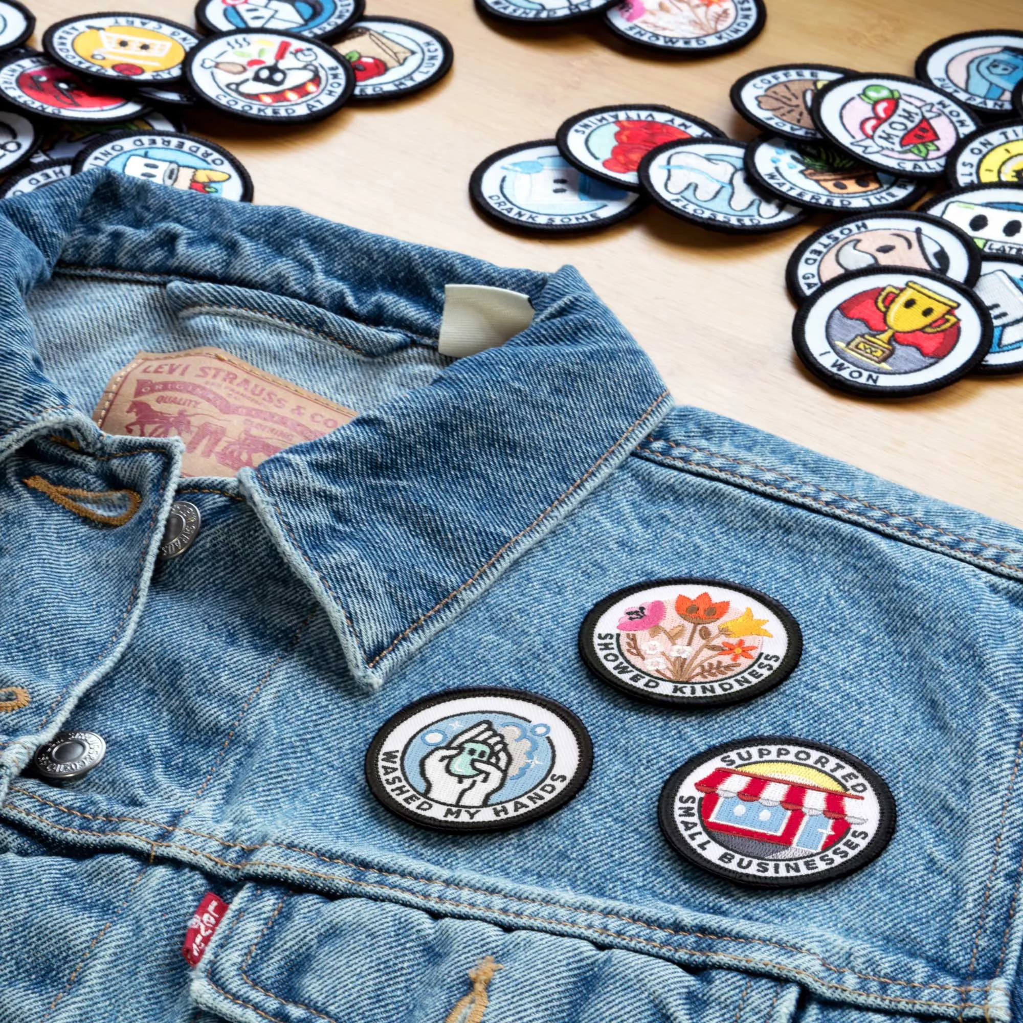 Adulting Merit Badge Embroidered Iron-On Patches (Responsibilities - Set 4)