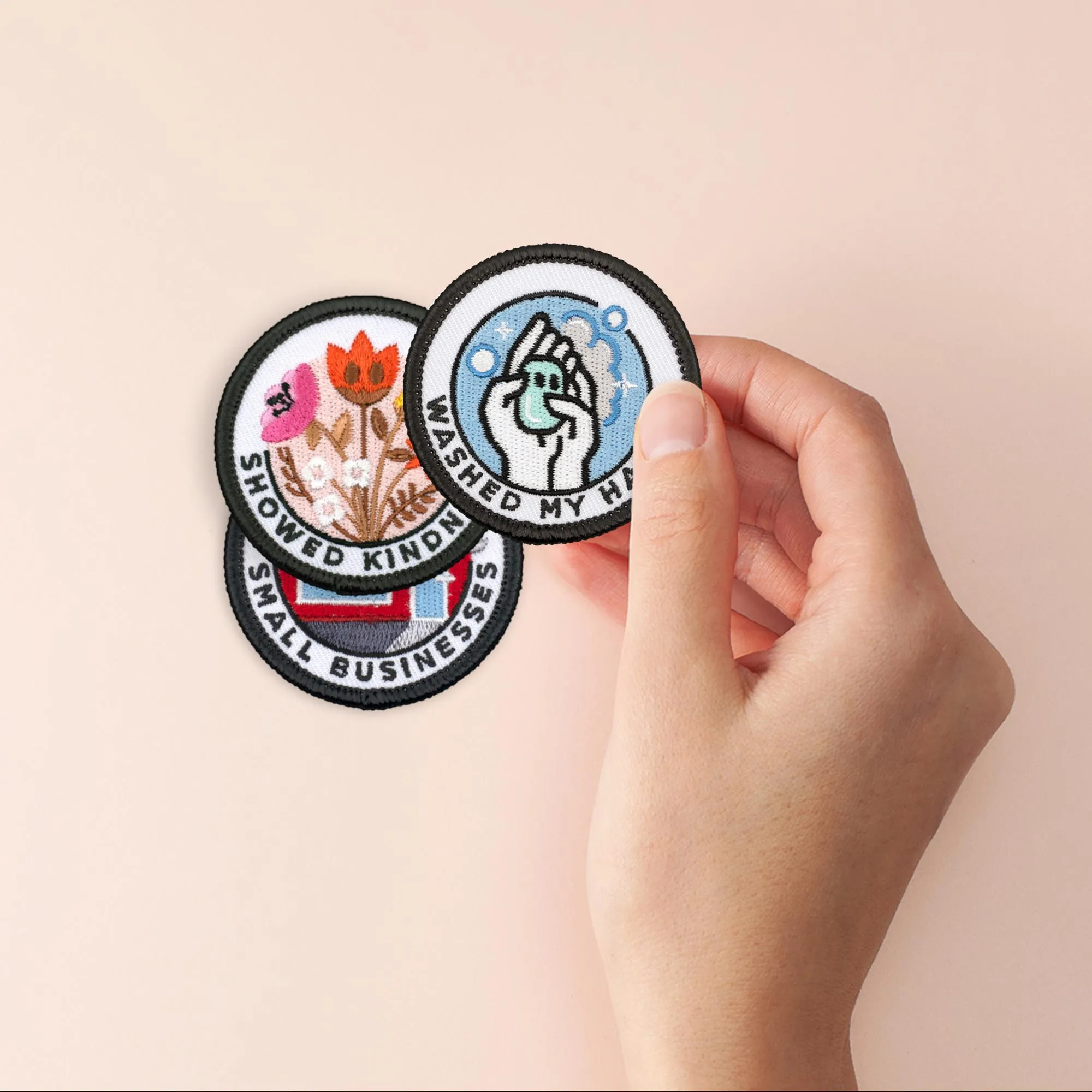 Adulting Merit Badge Embroidered Iron-On Patches (Responsibilities - Set 4)