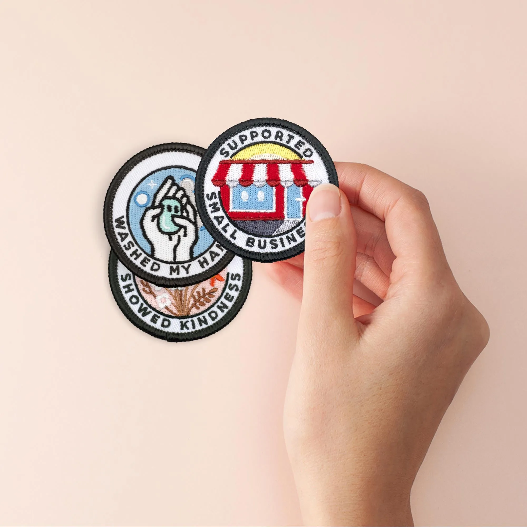 Adulting Merit Badge Embroidered Iron-On Patches (Responsibilities - Set 4)