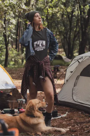 Adventure Awaits Printed T-shirt for women