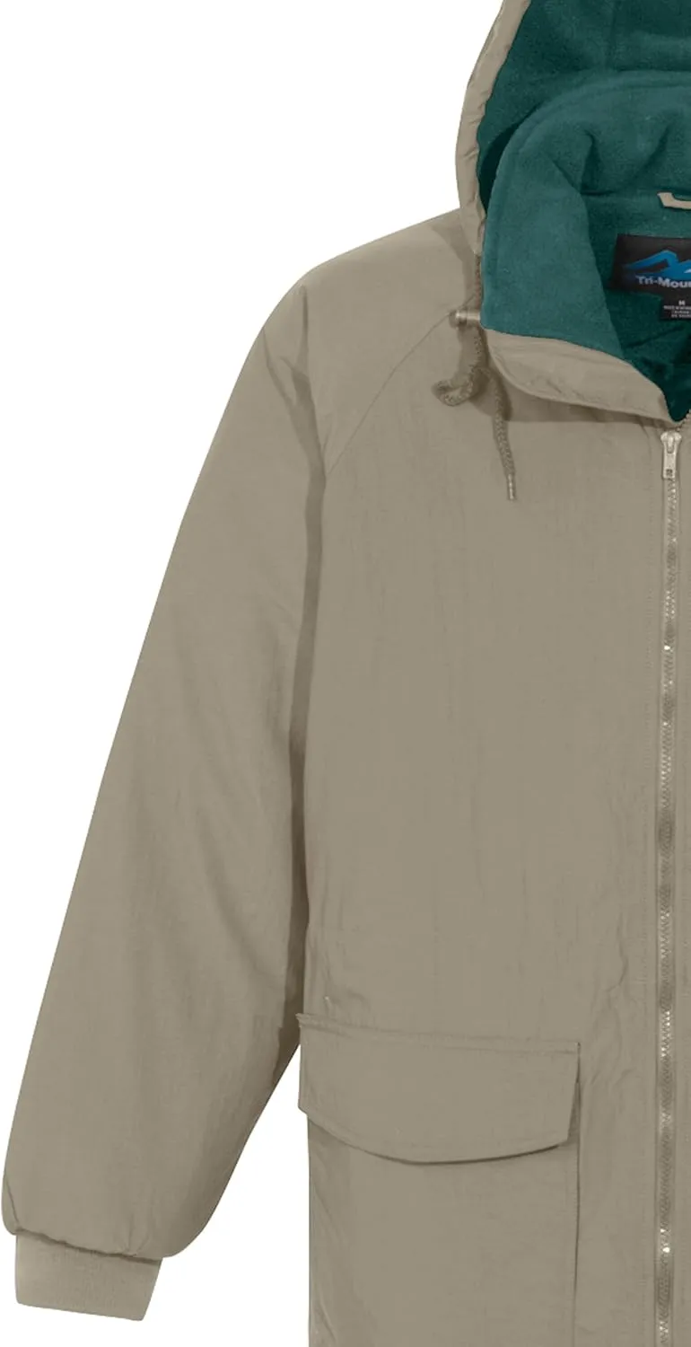 AFC Men's 3/4 Length Parka Jacket Windproof & Water Resistant Big & Tall Coat