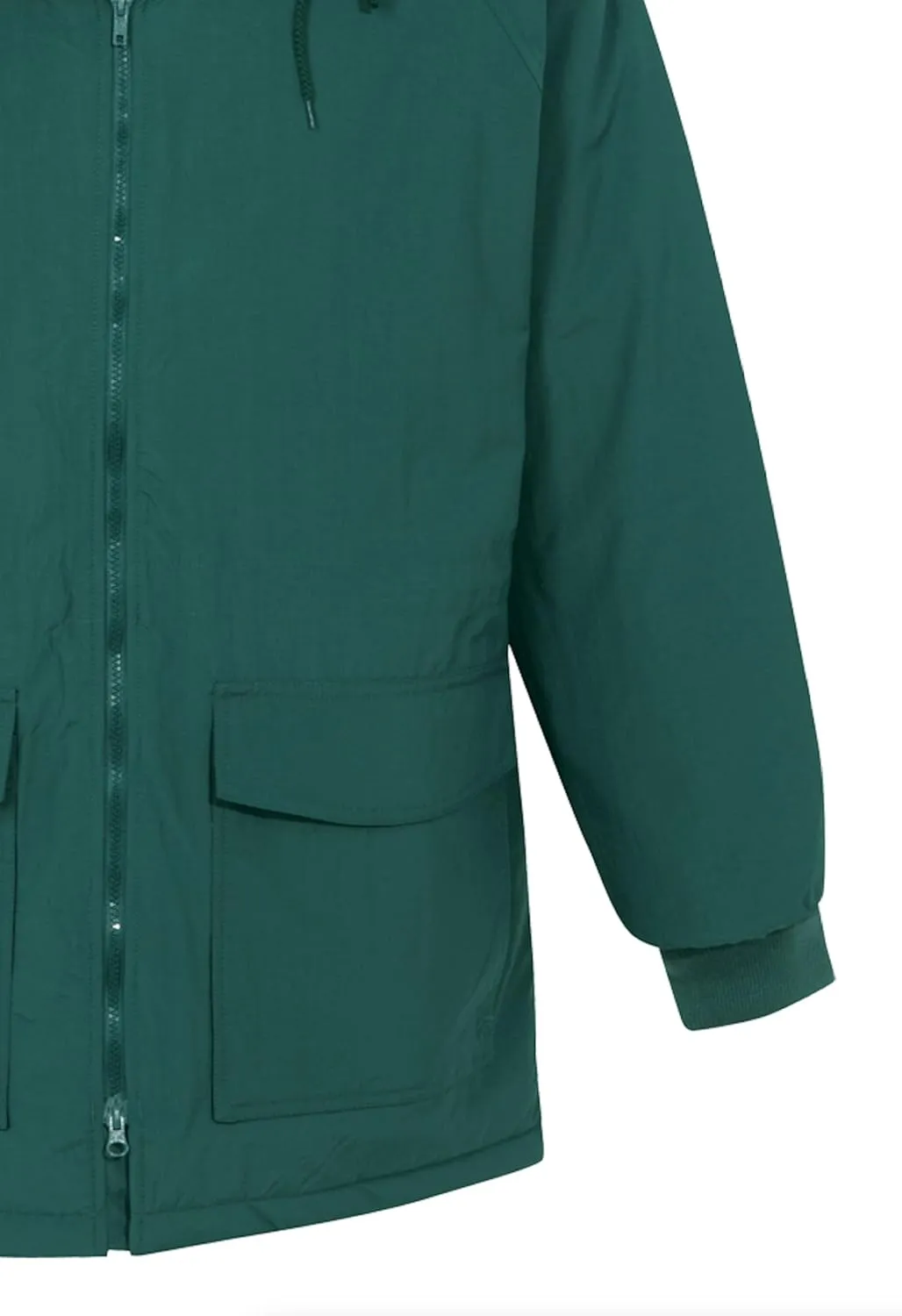 AFC Men's 3/4 Length Parka Jacket Windproof & Water Resistant Big & Tall Coat