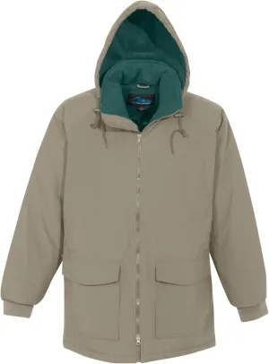 AFC Men's 3/4 Length Parka Jacket Windproof & Water Resistant Big & Tall Coat