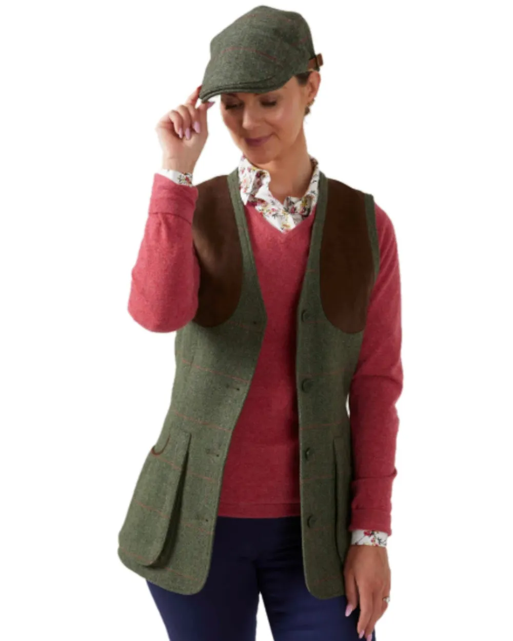 Alan Paine Combrook Adjustable Tweed Cap