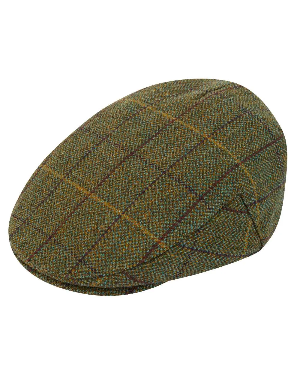 Alan Paine Rutland Waterproof Tweed Flat Cap