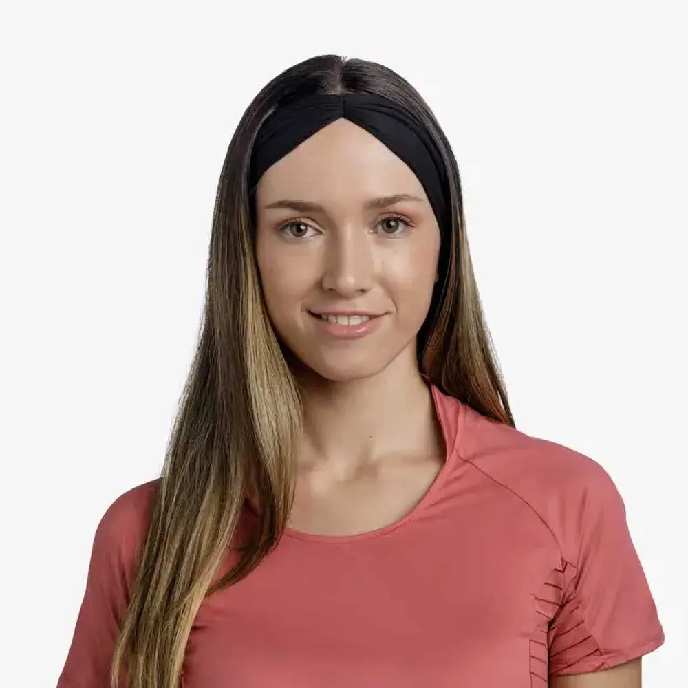 All Gender CoolNet® UV Ellipse Headband - Black