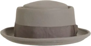 American Hat Makers Soho Leather Fedora for Men/Woman –Summer Hats for Men