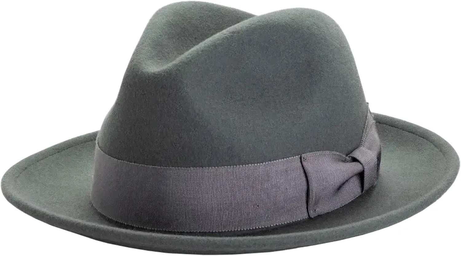 American Hat Makers Soho Leather Fedora for Men/Woman –Summer Hats for Men