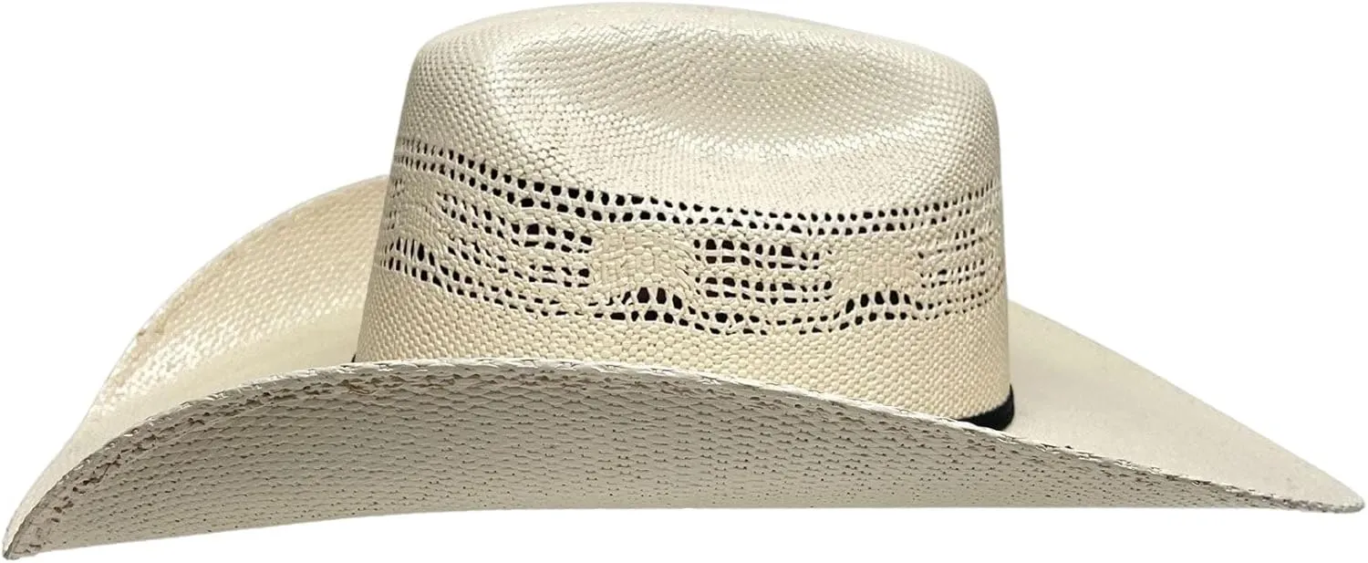 American Hat Makers Straw Sun Hat for Men — Outdoor Hats — Beach Straw Hats