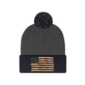 American Pom Pom Beanie