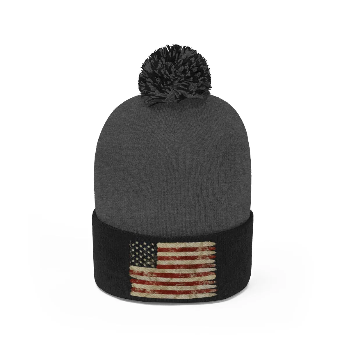 American Pom Pom Beanie