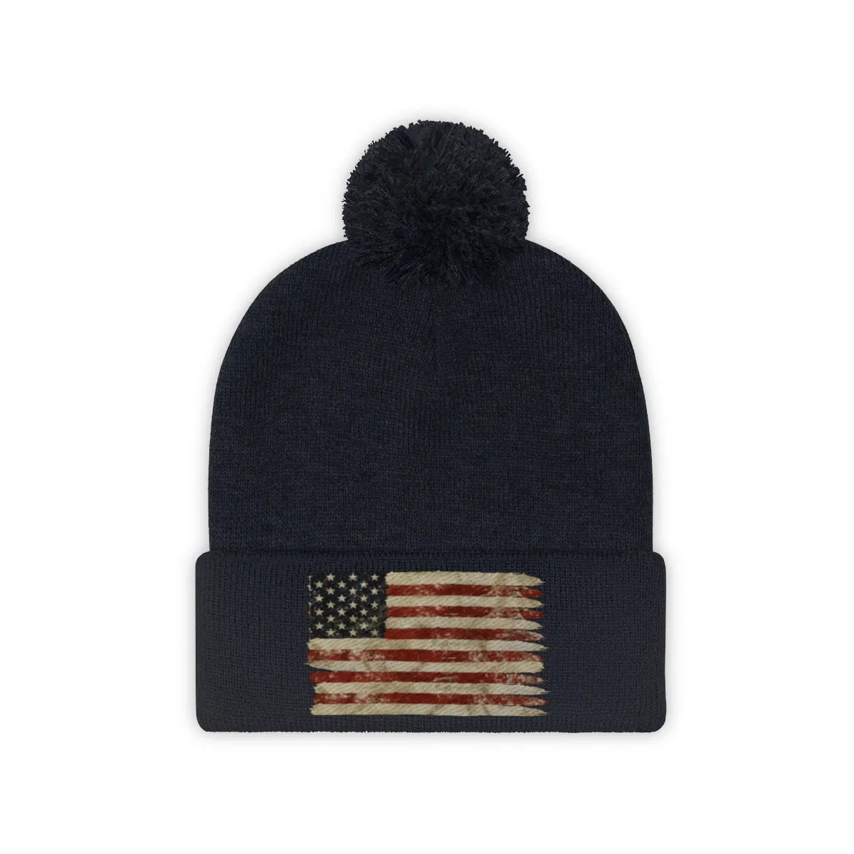 American Pom Pom Beanie