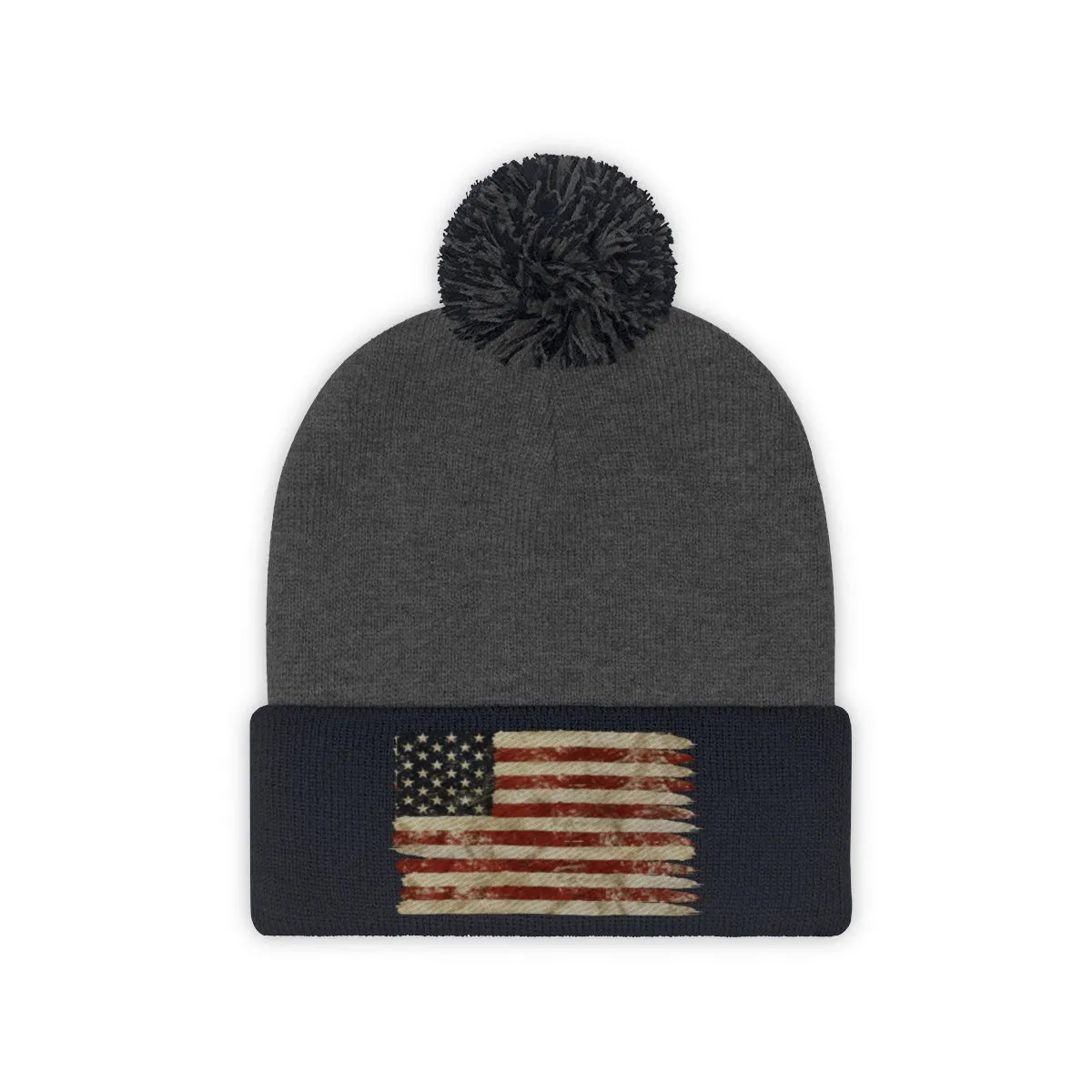 American Pom Pom Beanie