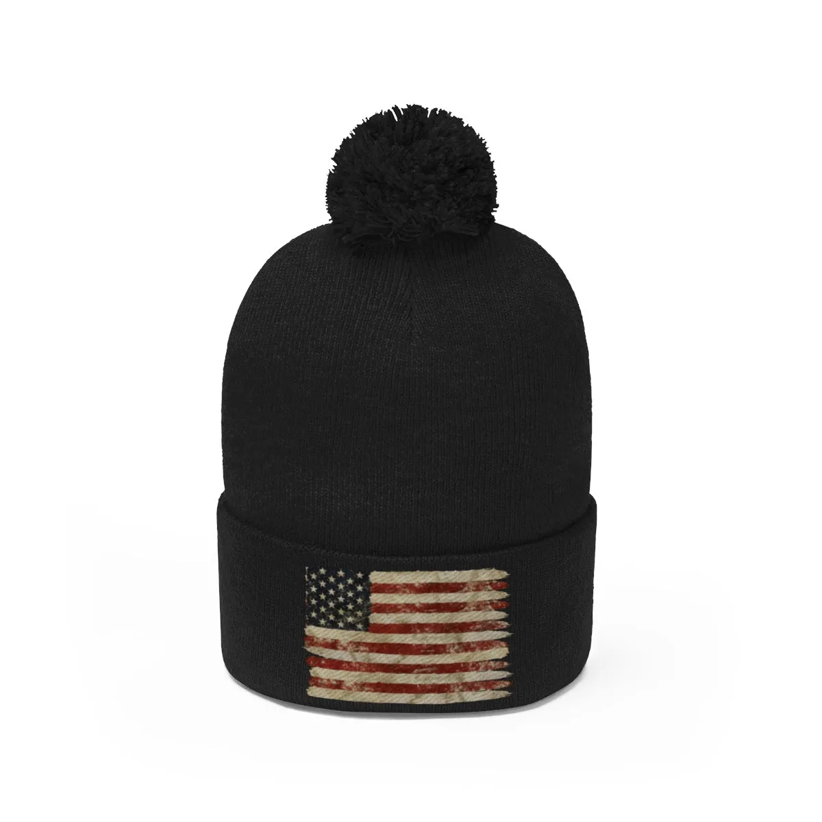 American Pom Pom Beanie