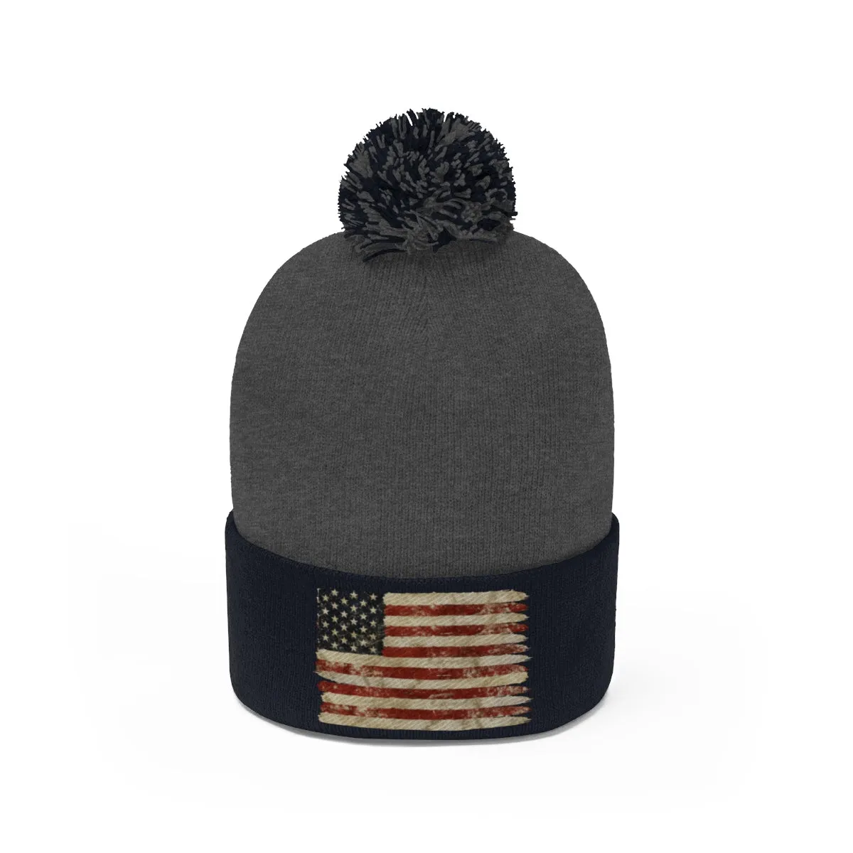 American Pom Pom Beanie
