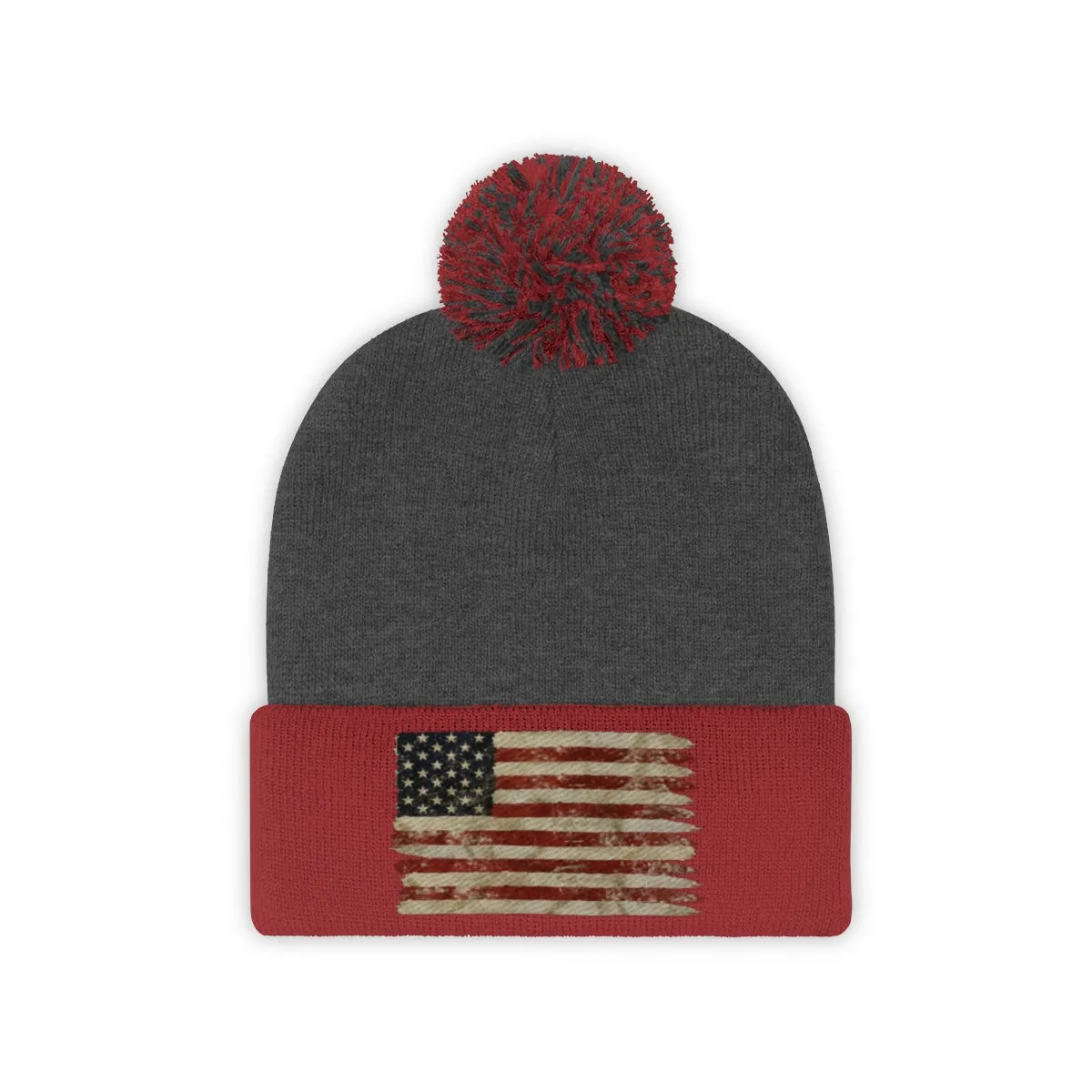 American Pom Pom Beanie