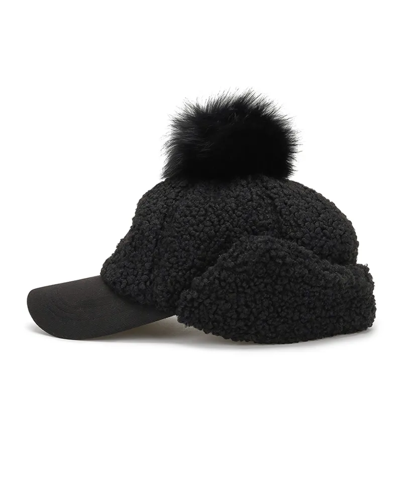 ANEW Golf Women Curly Proof Ball Cap - Black