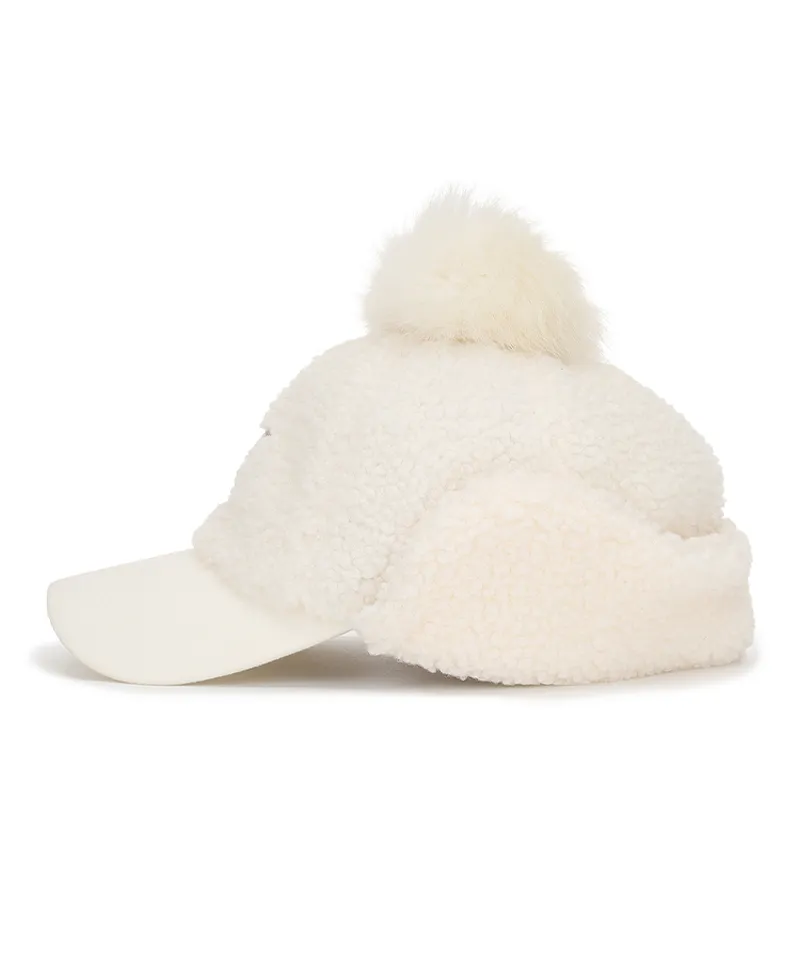 ANEW Golf Women Curly Proof Ball Cap - White