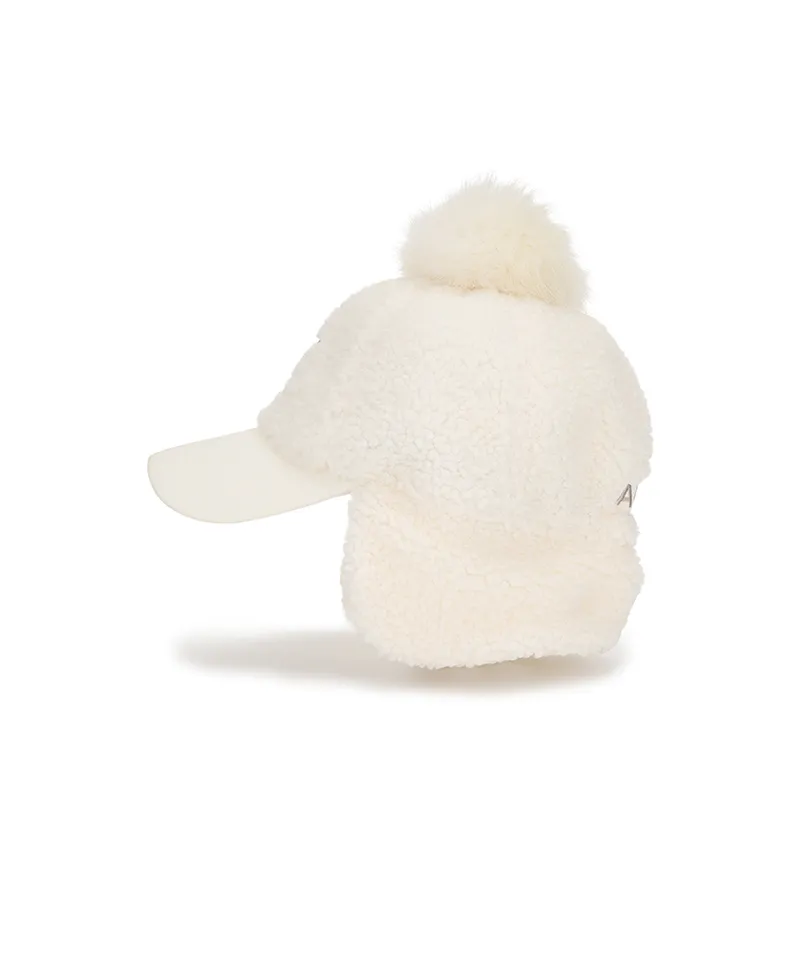 ANEW Golf Women Curly Proof Ball Cap - White