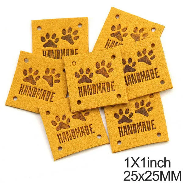 Animal Footprints Tags Paw Leather