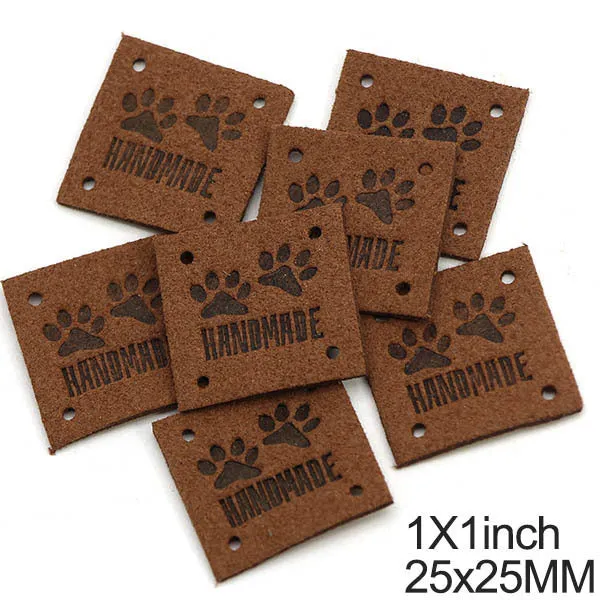 Animal Footprints Tags Paw Leather
